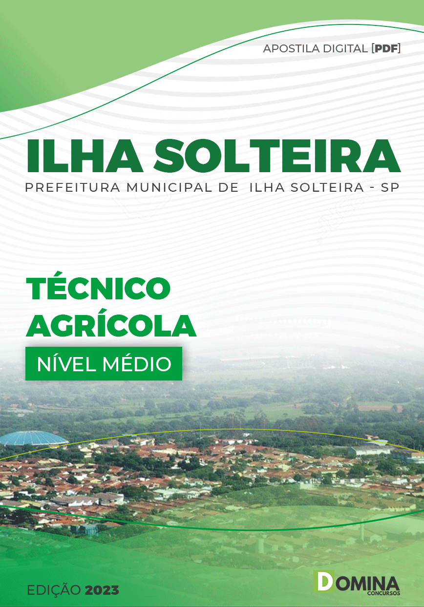 Apostila Digital Pref Ilha Solteira SP 2023 Técnico Agrícola