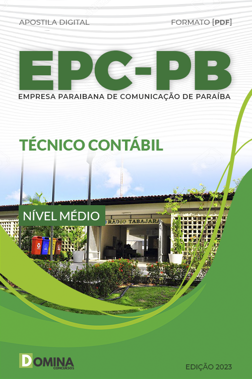 Apostila Digital Concurso EPC PE 2023 Técnico Contábil