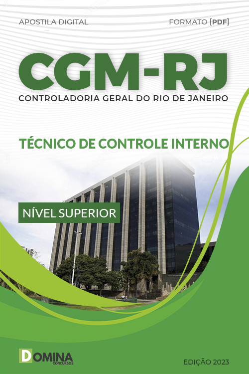 Apostila Concurso CGM RJ 2023 Técnico Controle Interno