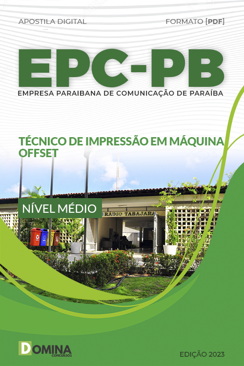 Apostila Digital EPC PE 2023 Técnico Impressão Máquinas