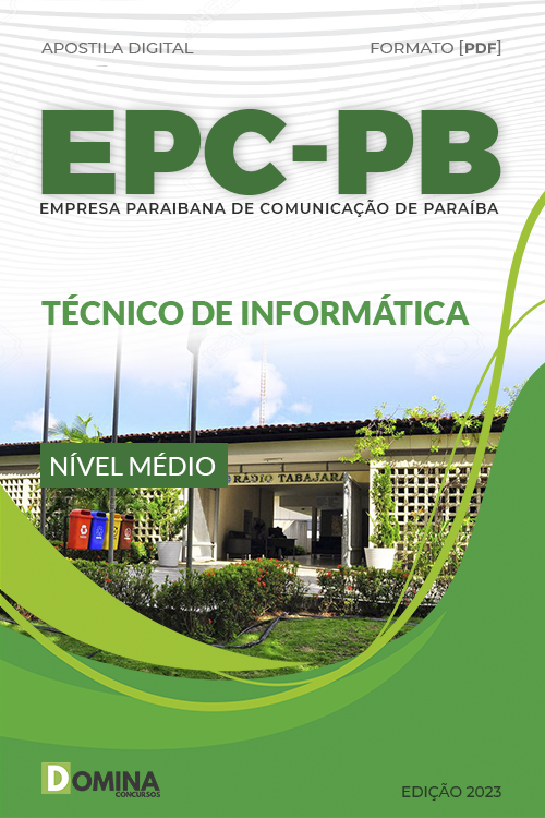 Apostila Digital Concurso EPC PE 2023 Técnico Informática