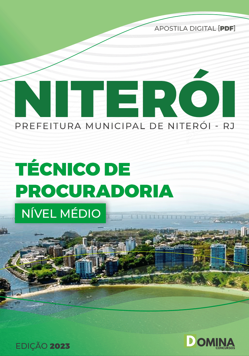 Apostila Pref Niterói RJ 2023 Técnico Procuradoria