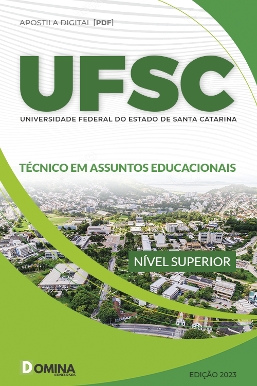 Apostila Digital UFSC 2023 Técnico Assuntos Educacionais