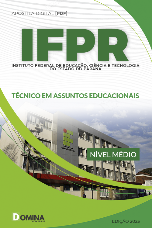 Apostila Concurso IFPR 2023 Técnico Assuntos Educacionais