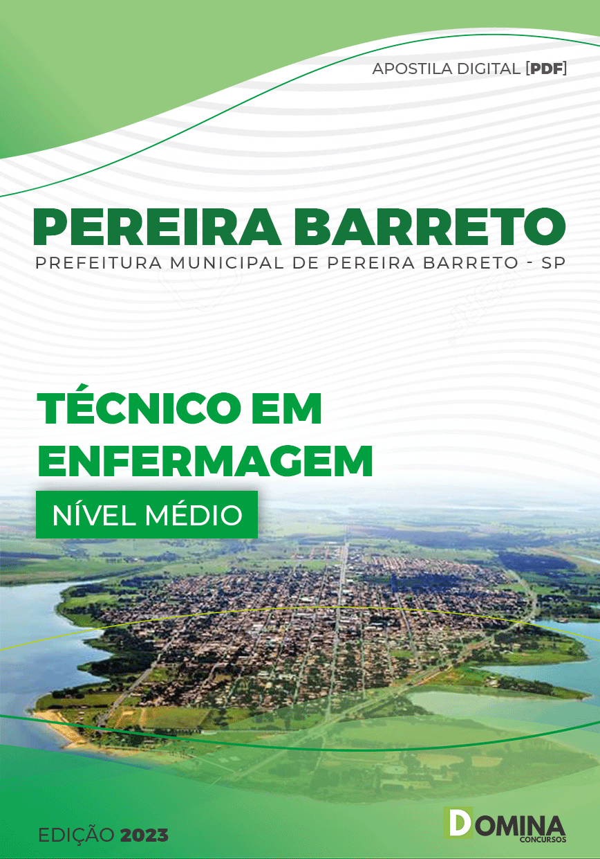 Apostila Pref Pereira Barreto SP 2023 Técnico Enfermagem