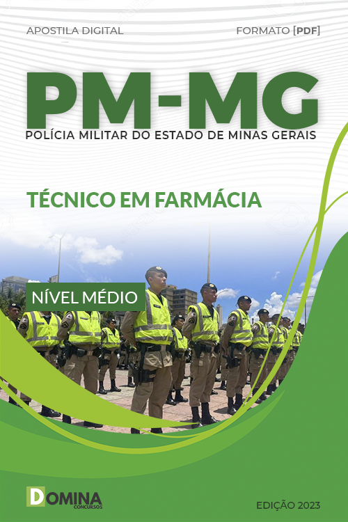 Apostila Concurso PM MG 2023 Técnico Farmácia