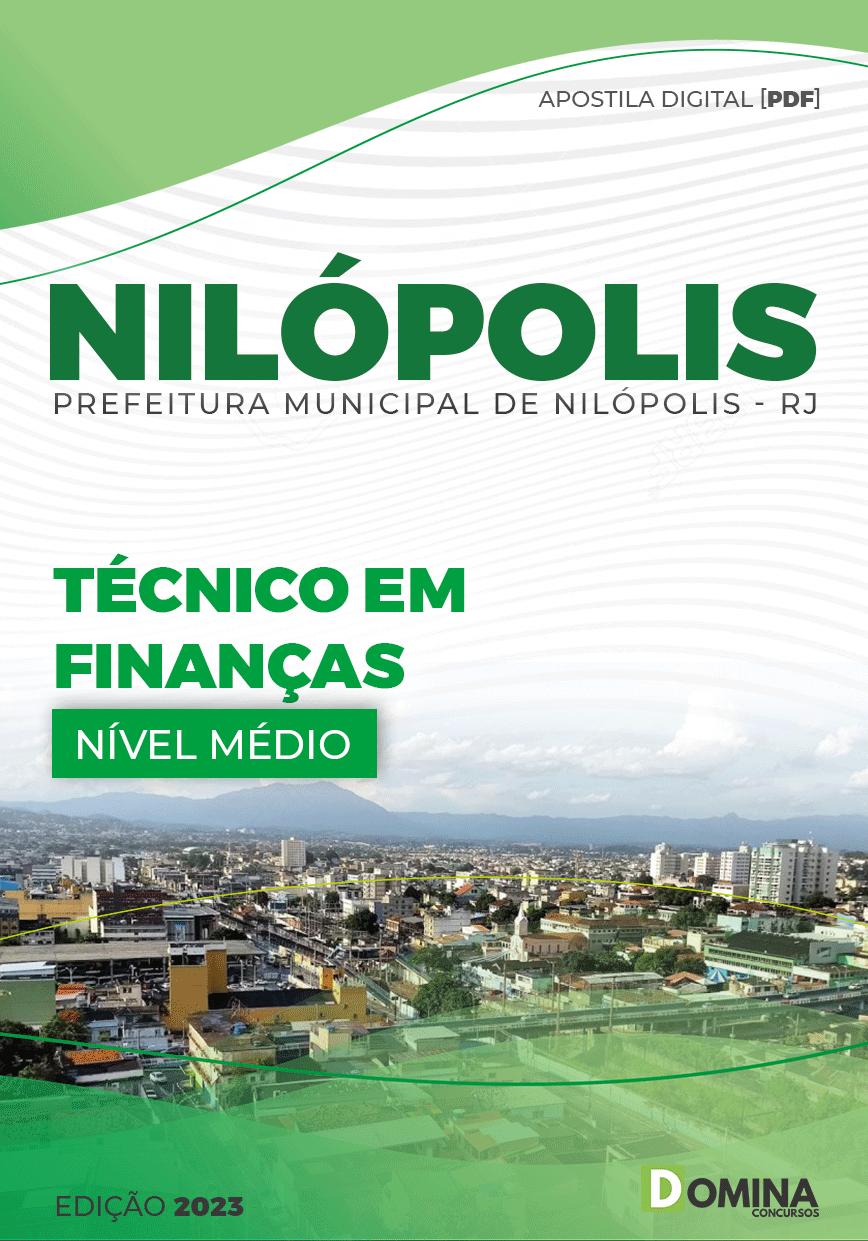 Apostila Câmara Nilópolis RJ 2023 Técnico Finanças