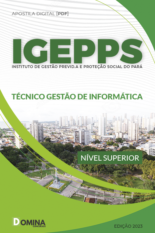 Apostila Concurso IGEPPS 2023 Técnico Gestão Informática