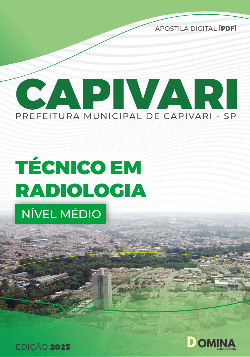 Apostila Pref Capivari SP 2023 Técnico Radiologia