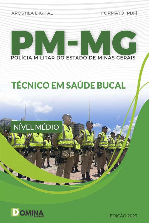 Apostila Concurso PM MG 2023 Técnico Saúde Bucal