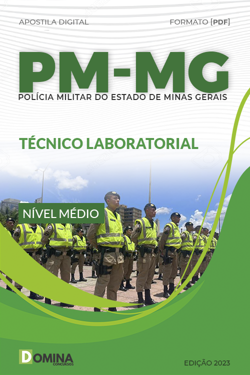 Apostila Concurso PM MG 2023 Técnico Laboratorial