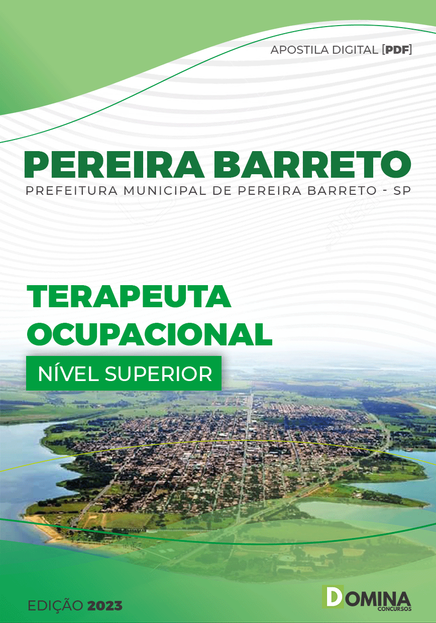 Apostila Pref Pereira Barreto SP 2023 Terapeuta Ocupacional