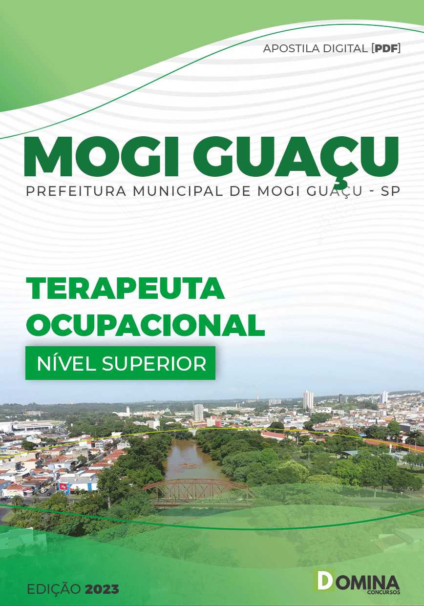 Apostila Pref Mogi Guaçu SP 2023 Terapeuta Ocupacional