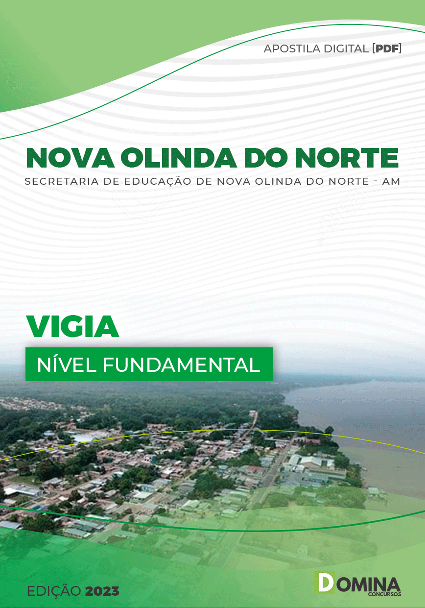 Apostila Digital Pref Nova Olinda Norte AM 2023 Vigia