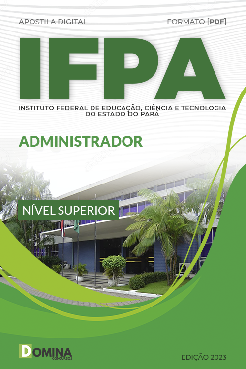 Apostila Digital Concurso IFPA 2023 Administrador