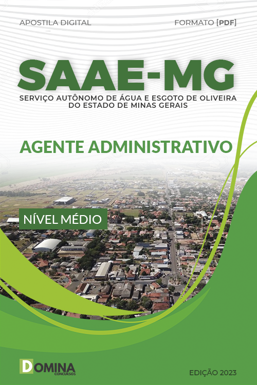 Apostila Concurso SAAE MG 2023 Agente Administrativo