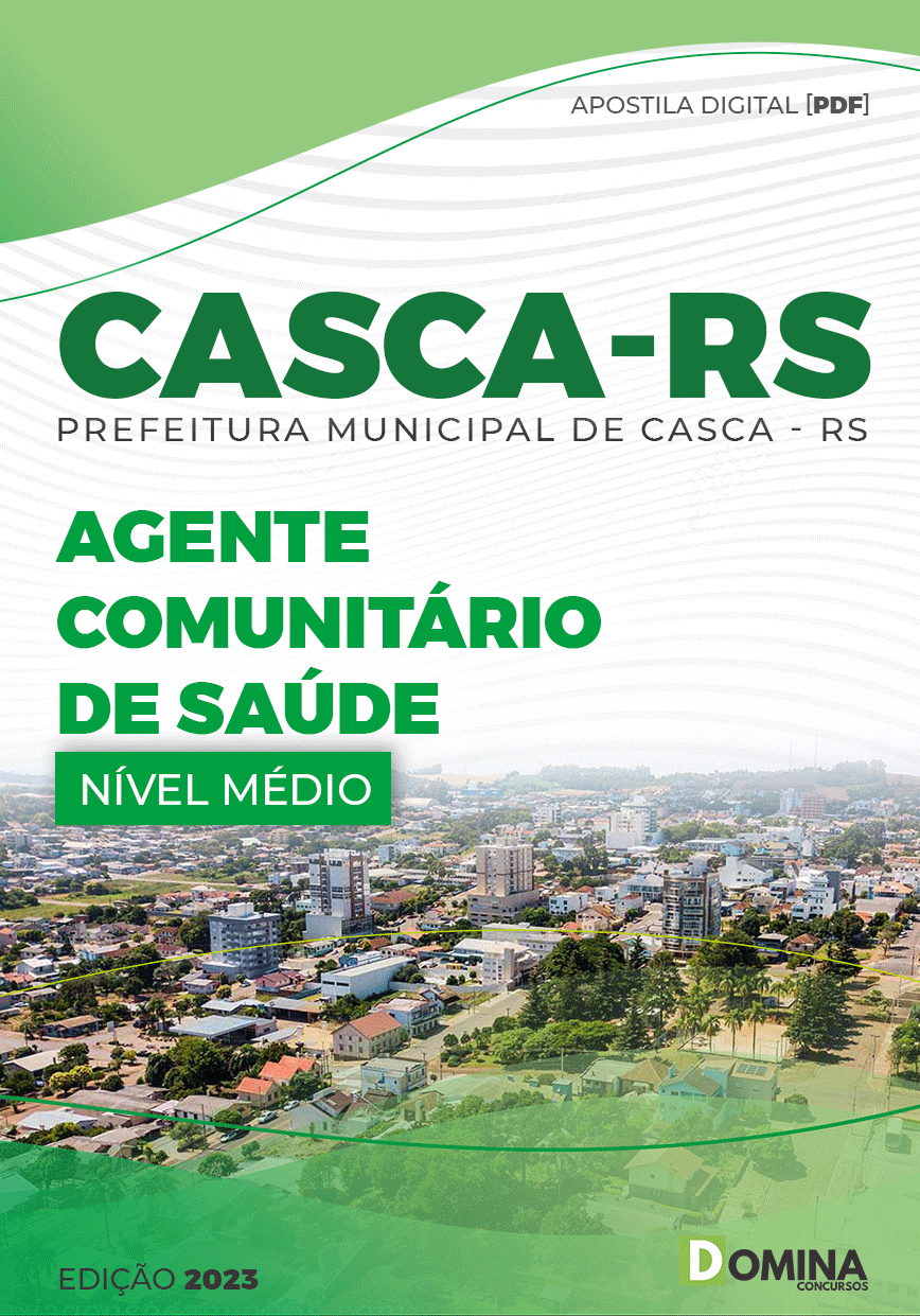 Apostila Pref Casca RS 2023 Agente Comunitário Saúde
