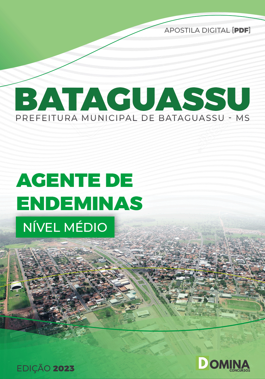 Apostila Digital Pref Bataguassu MS 2023 Agente Endemias