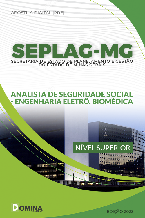 Apostila SEPLAG MG 2023 Analista Seguridade Engenharia Eletrônica