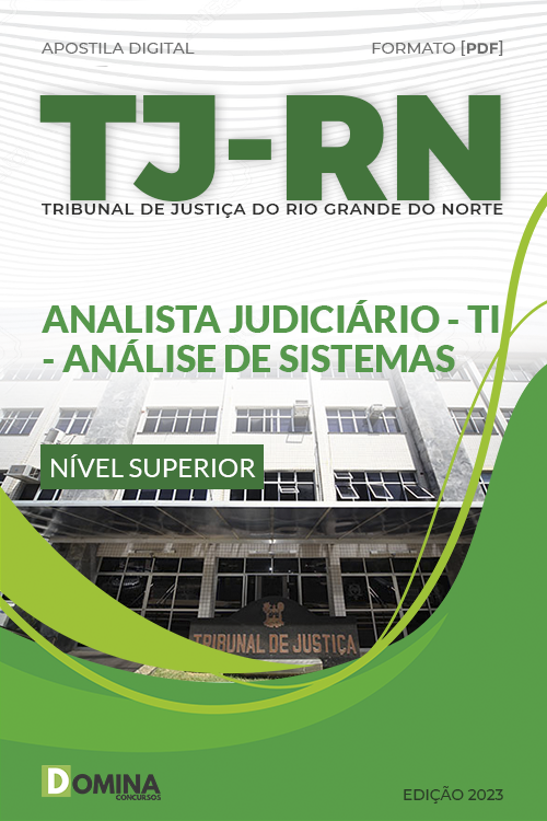 Apostila TJ RN 2023 Analista Judiciário Analise Sistema