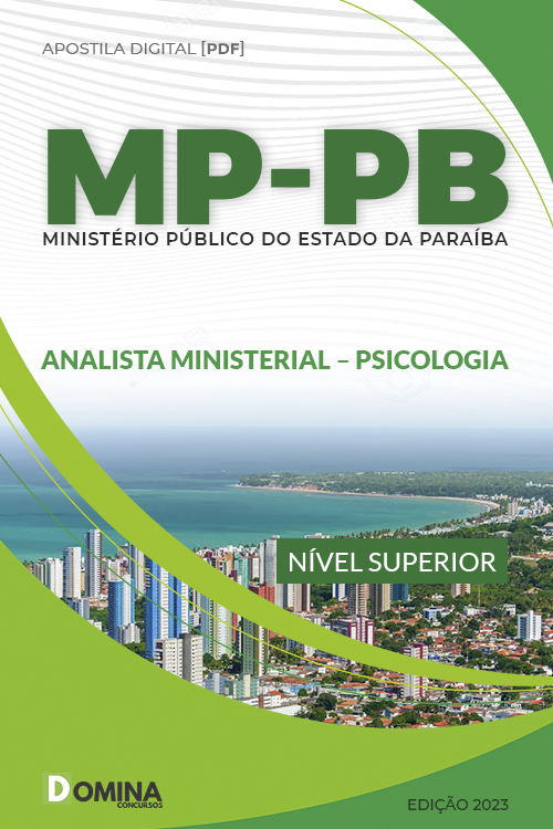 Apostila MP PB 2023 Analista Ministerial Psicologia