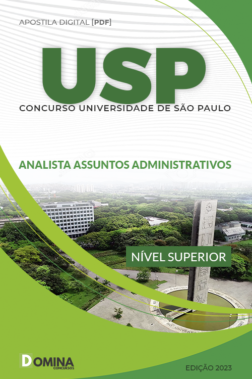 Apostila USP 2023 Analista Assuntos Administrativos