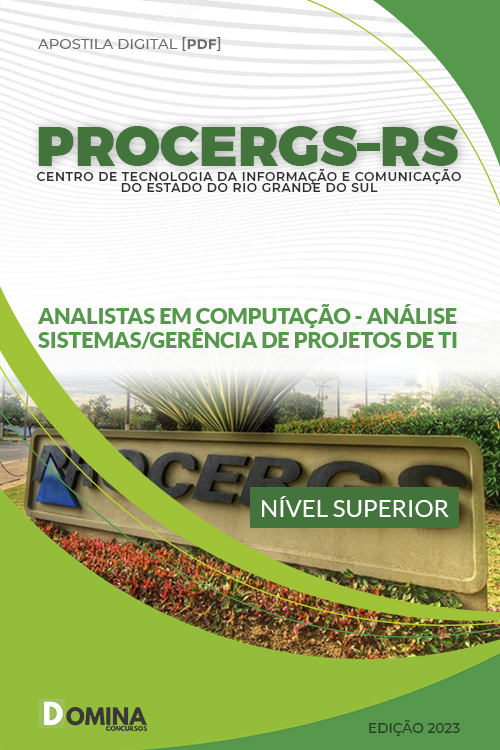 Apostila PROCERGS RS 2023 Analista Computação Analise Sistema