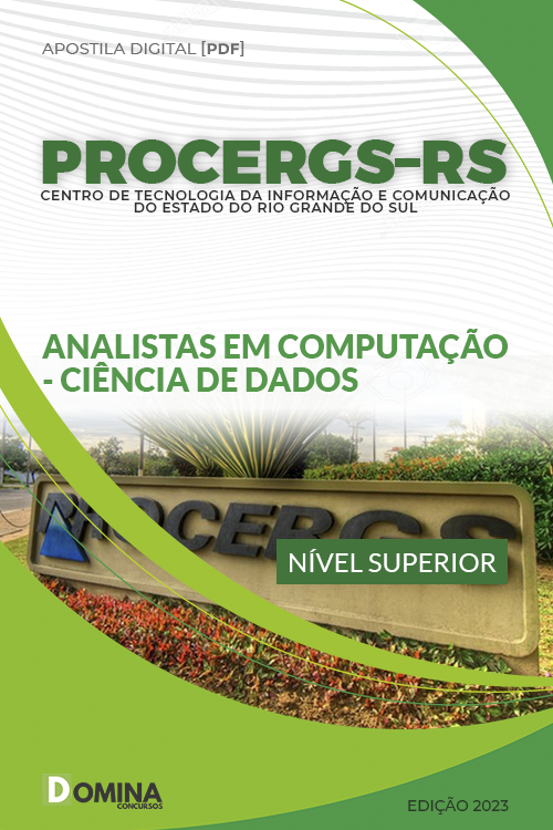 Apostila PROCERGS RS 2023 Analista Computação Ciências Dados