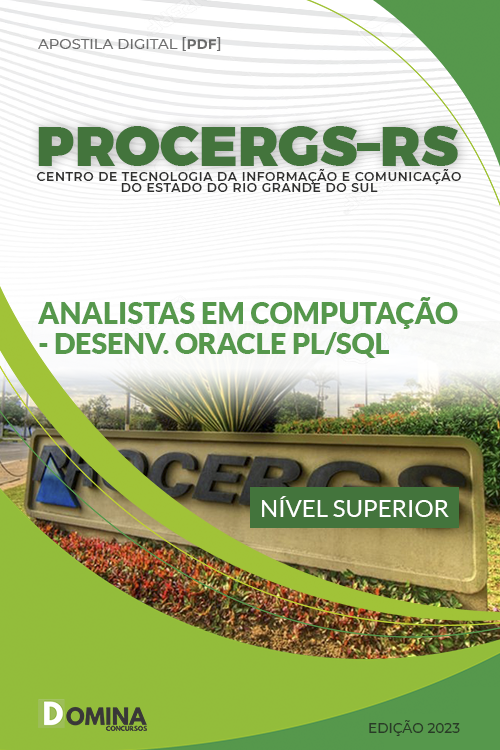 Apostila PROCERGS RS 2023 Analista Computação Oracle PL SQL
