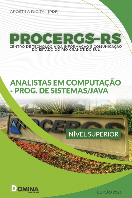 Apostila PROCERGS RS 2023 Analista Computação Programação Sistema