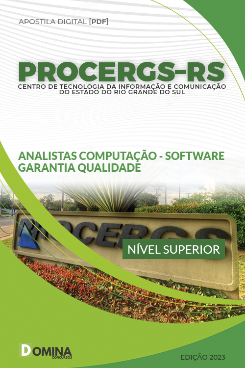 Apostila PROCERGS RS 2023 Analista Computação Software