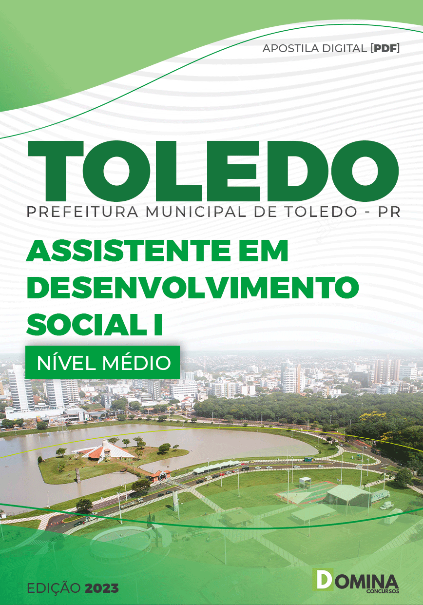 Apostila Pref Toledo PR 2023 Assistente Desenvolvimento Social