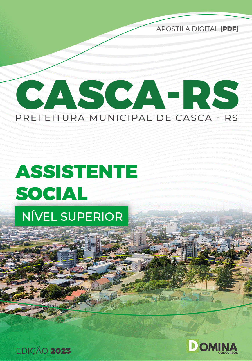 Apostila Concurso Pref Casca RS 2023 Assistente Social