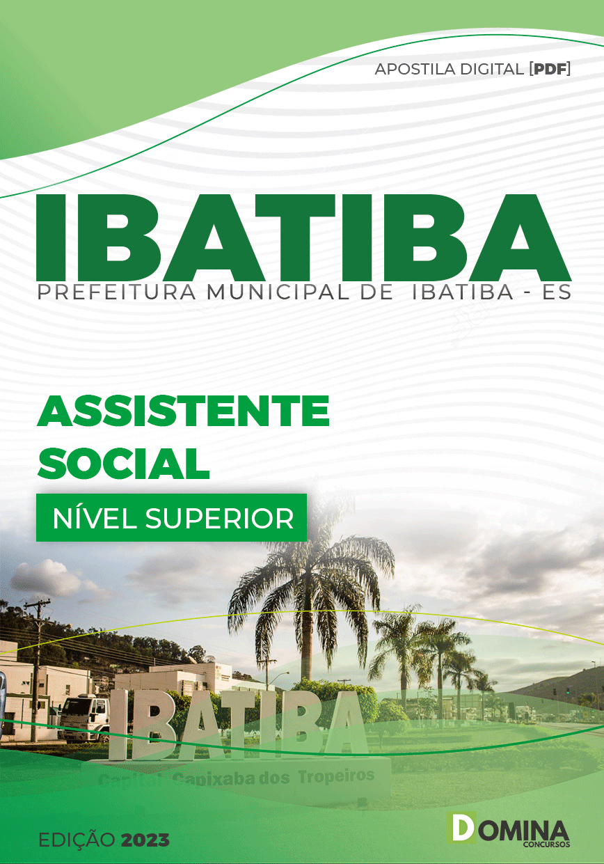 Apostila Concurso Pref Ibatiba ES 2023 Assistente Social