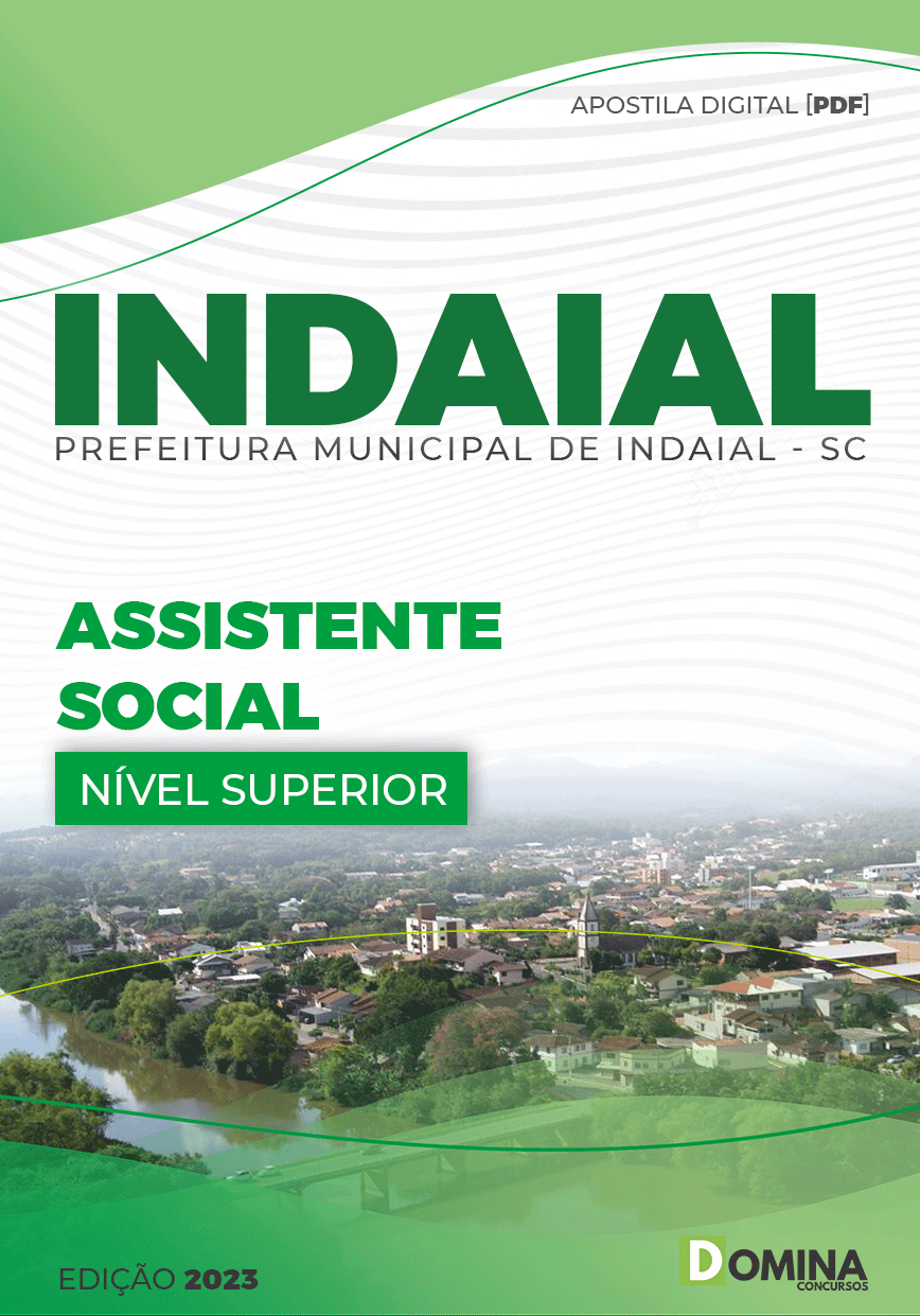 Apostila Concurso Pref Indaial SC 2023 Assistente Social