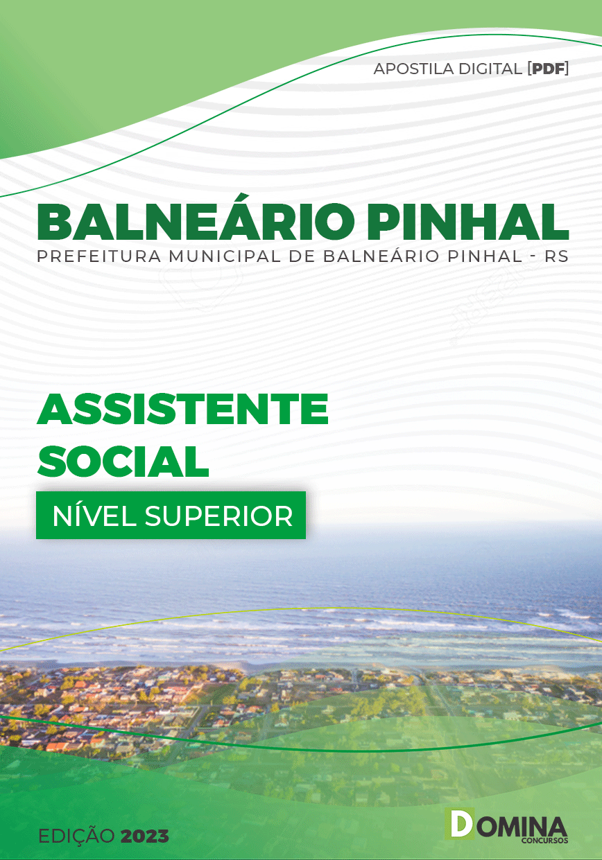 Apostila Pref Balneário Pinhal RS 2023 Assistente Social