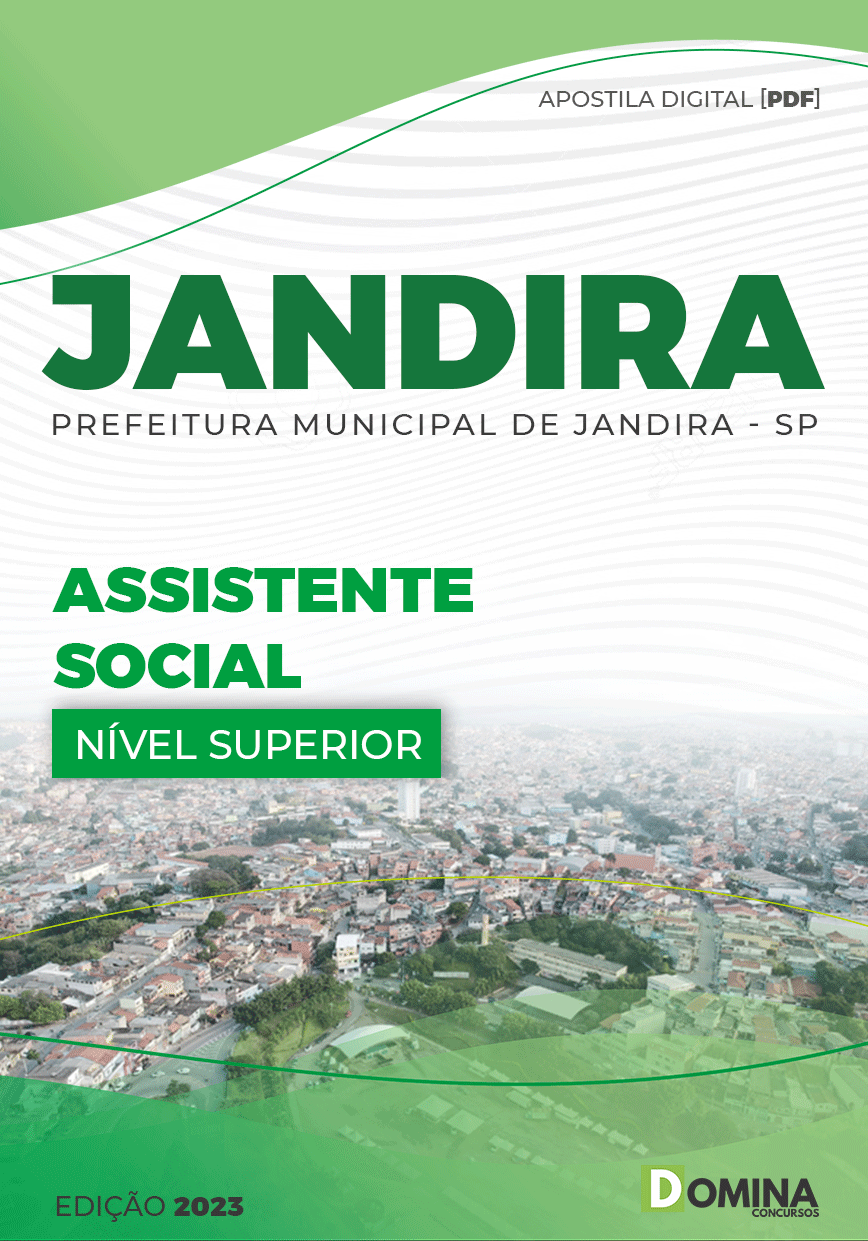 Apostila Concurso Pref Jandira SP 2023 Assistente Social