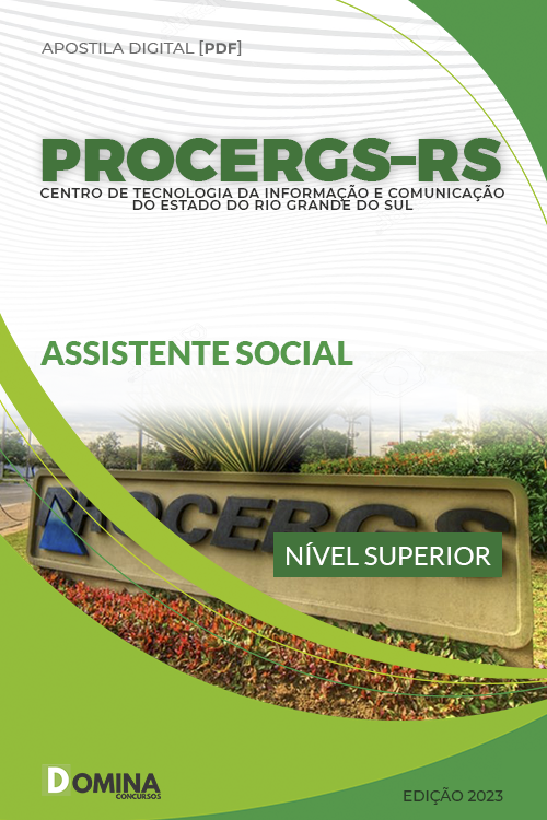 Apostila PROCERGS RS 2023 Analista Técnico Assistente Social