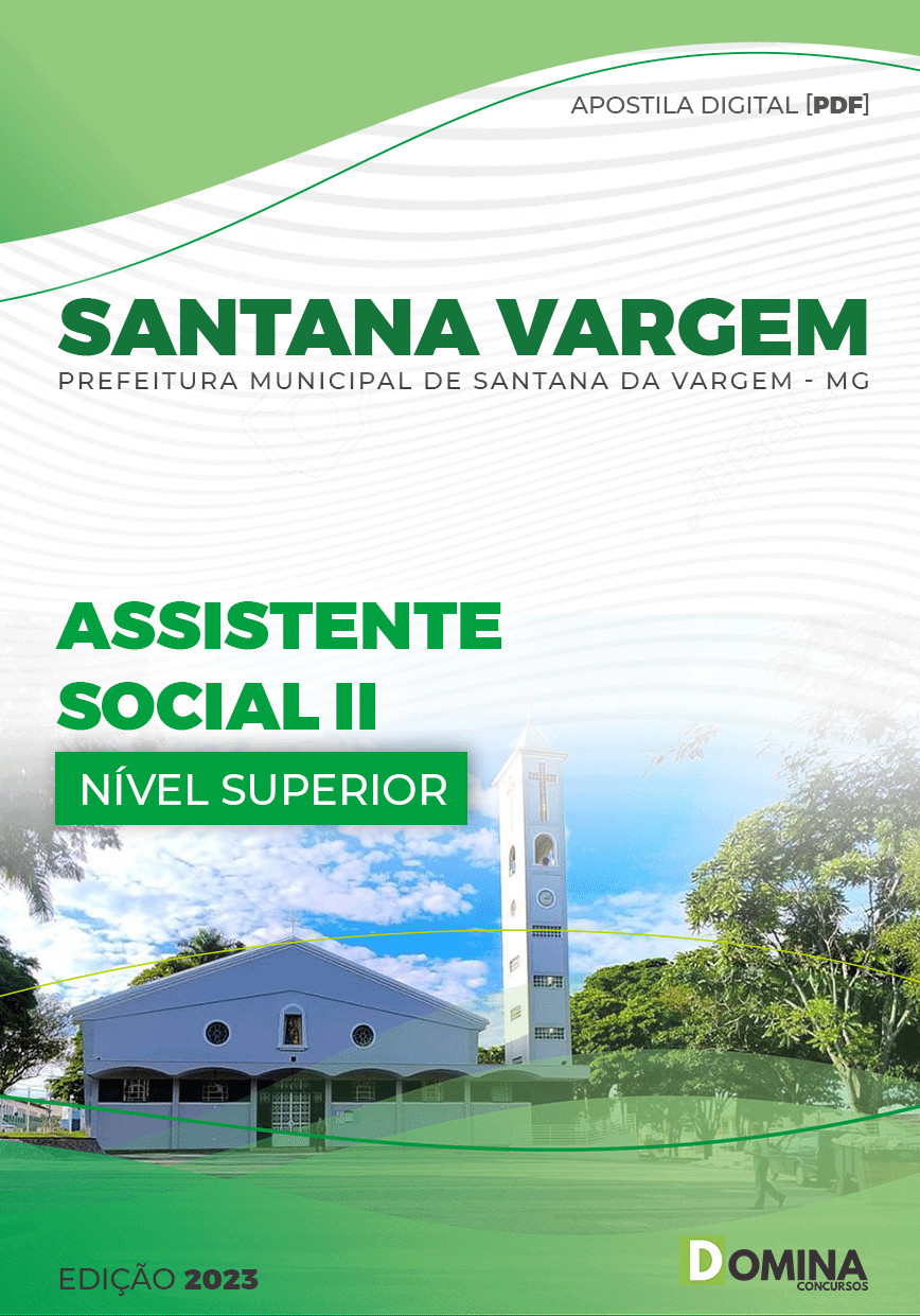 Apostila Pref Santana Vargem MG 2023 Assistente Social II