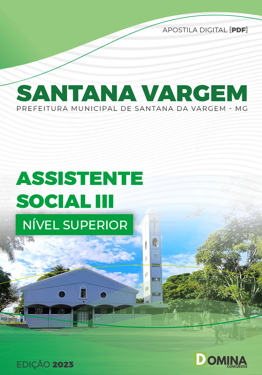 Apostila Pref Santana Vargem MG 2023 Assistente Social III