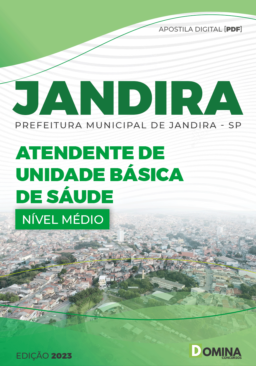 Apostila Pref Jandira SP 2023 Atendente Básica Saúde