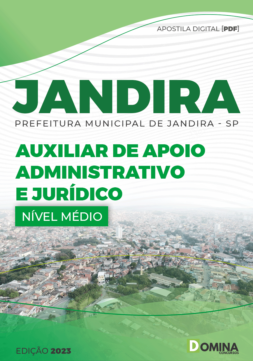 Apostila Digital Pref Jandira SP 2023 Administrativo Jurídico