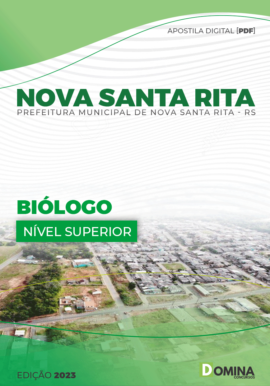 Apostila Digital Pref Nova Santa Rita RS 2023 Biólogo
