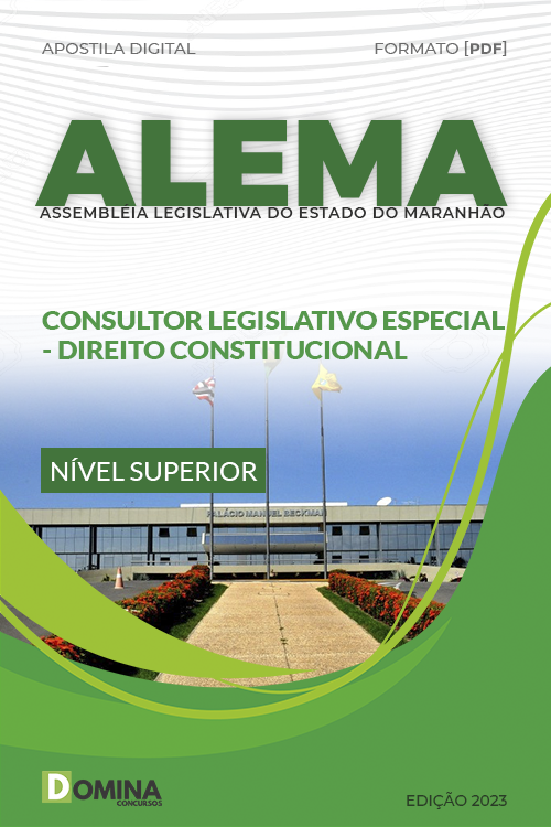 Apostila ALEMA 2023 Consultor Legislativo Direito Constitucional