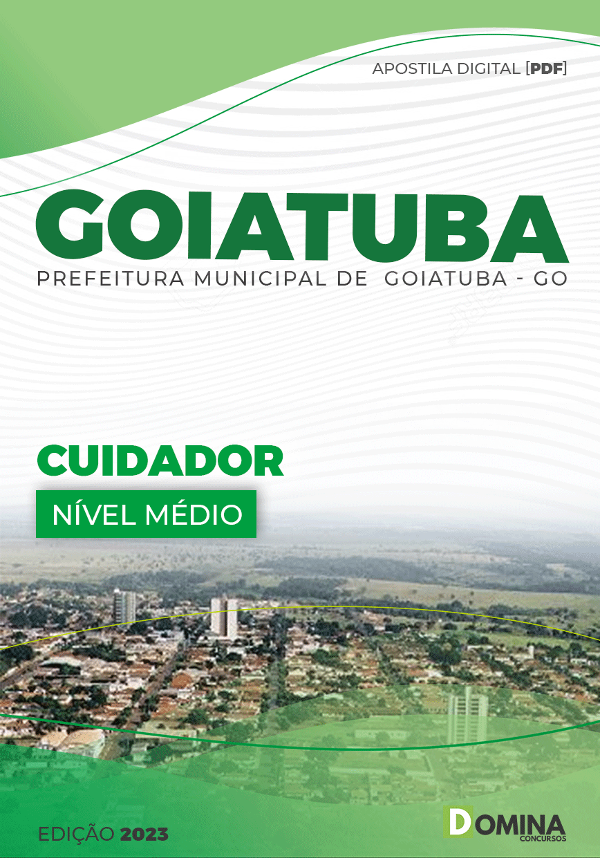 Apostila Concurso Pref Goiatuba GO 2023 Cuidador