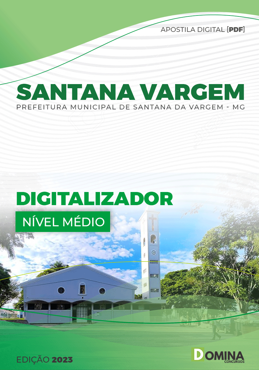 Apostila Pref Santana Vargem MG 2023 Digitador