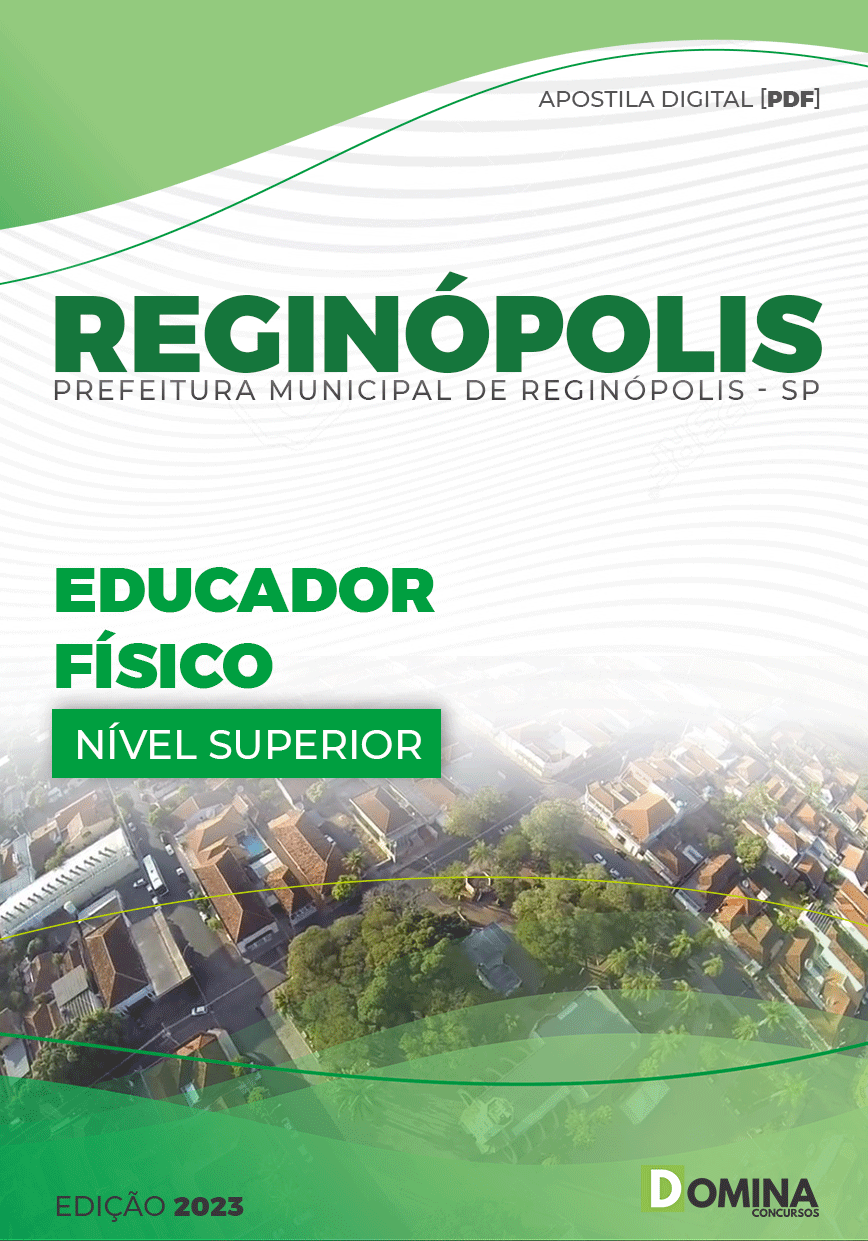 Apostila Digital Pref Reginópolis SP 2023 Educador Físico