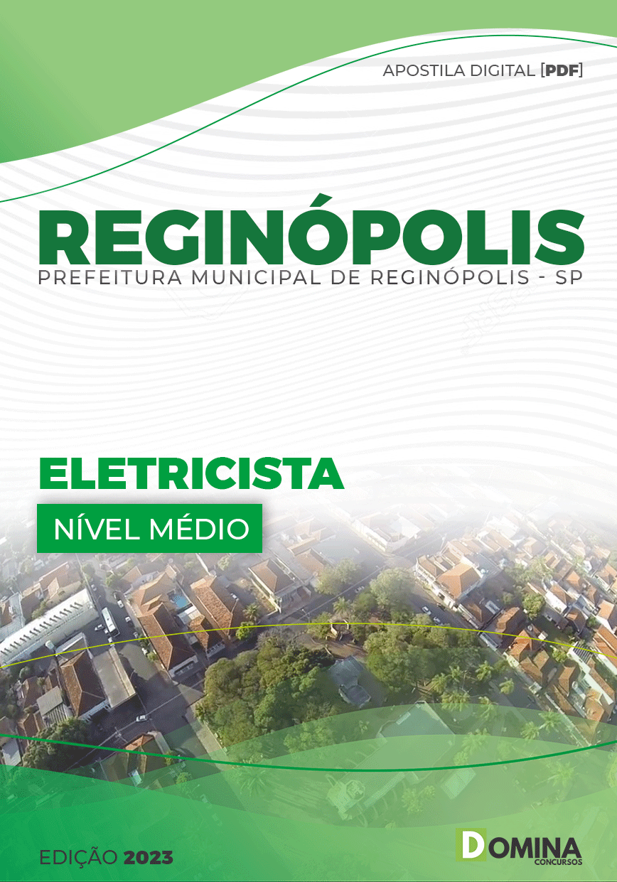 Apostila Digital Pref Reginópolis SP 2023 Eletricista