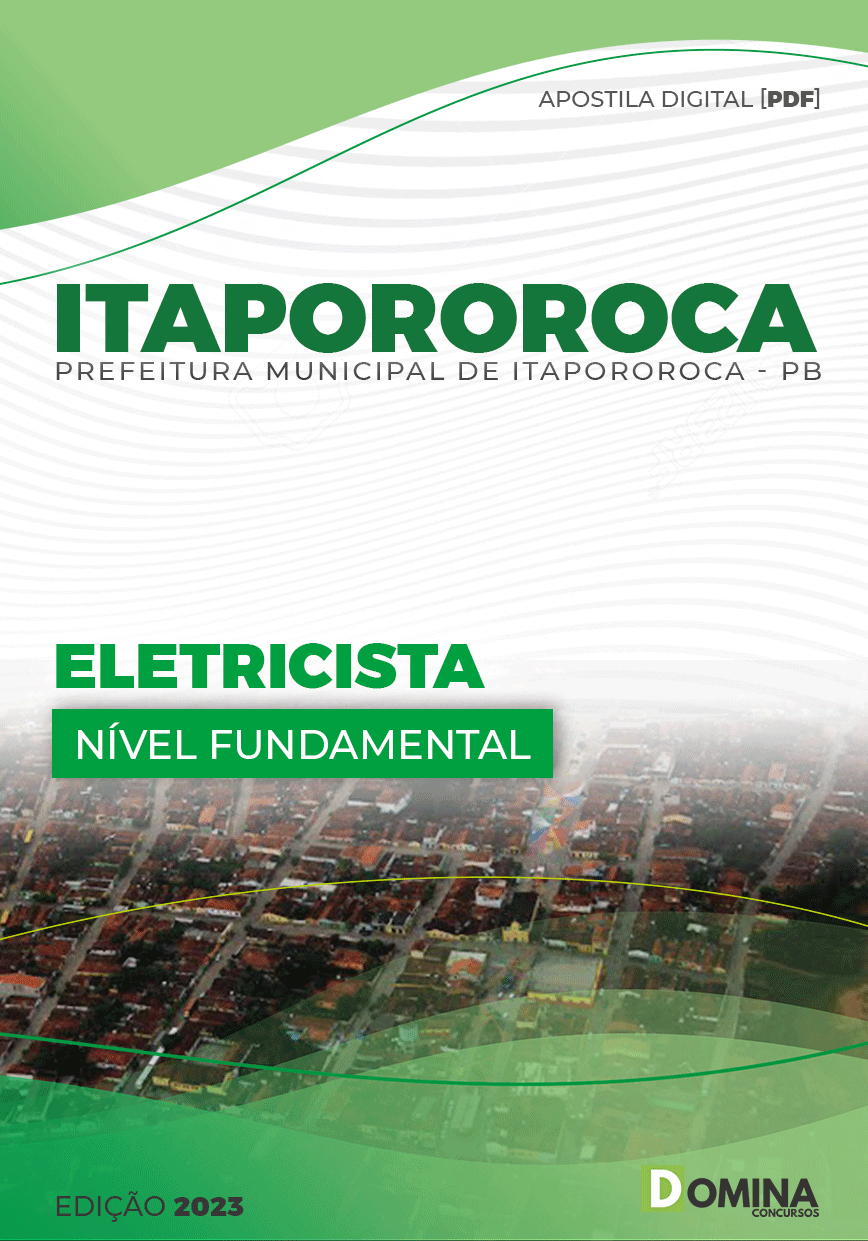 Apostila Concurso Pref Itapororoca PB 2023 Eletricista