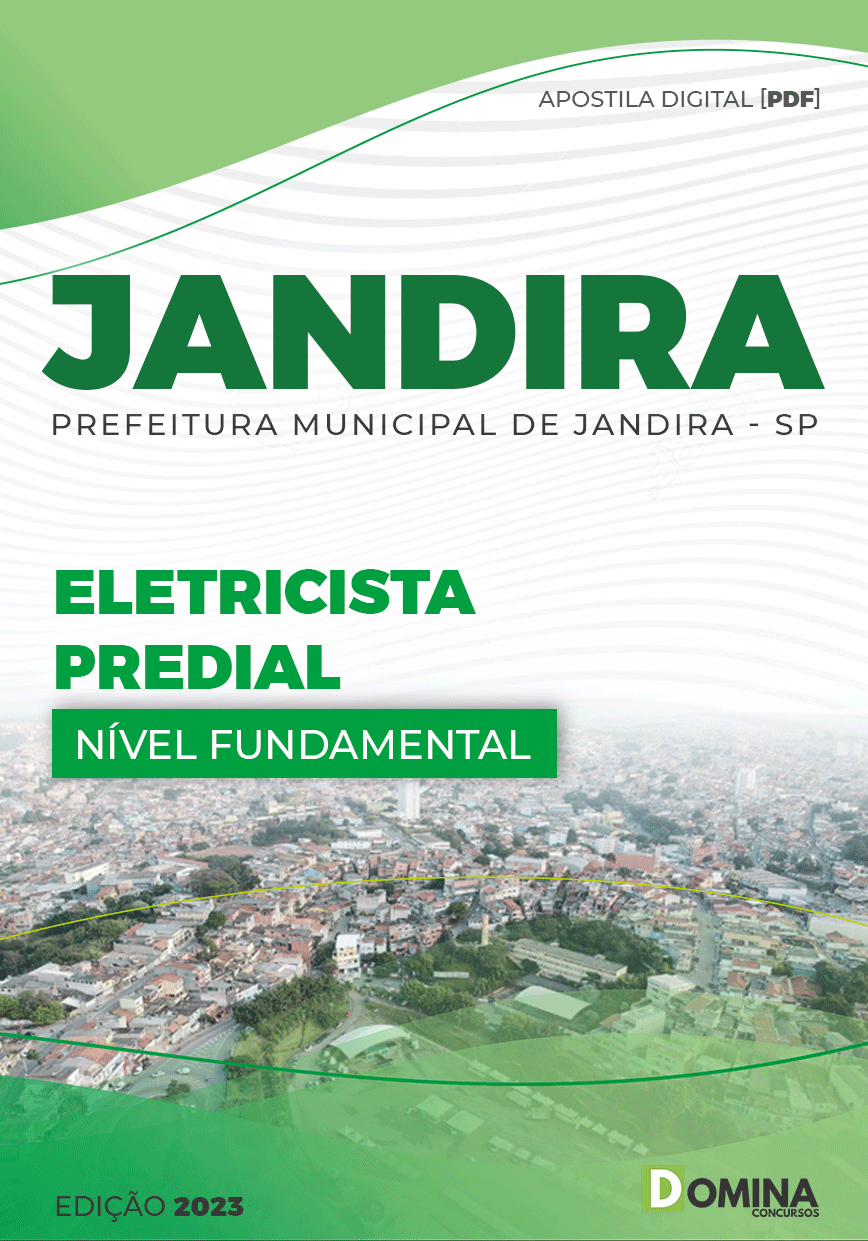 Apostila Concurso Pref Jandira SP 2023 Eletricista Predial